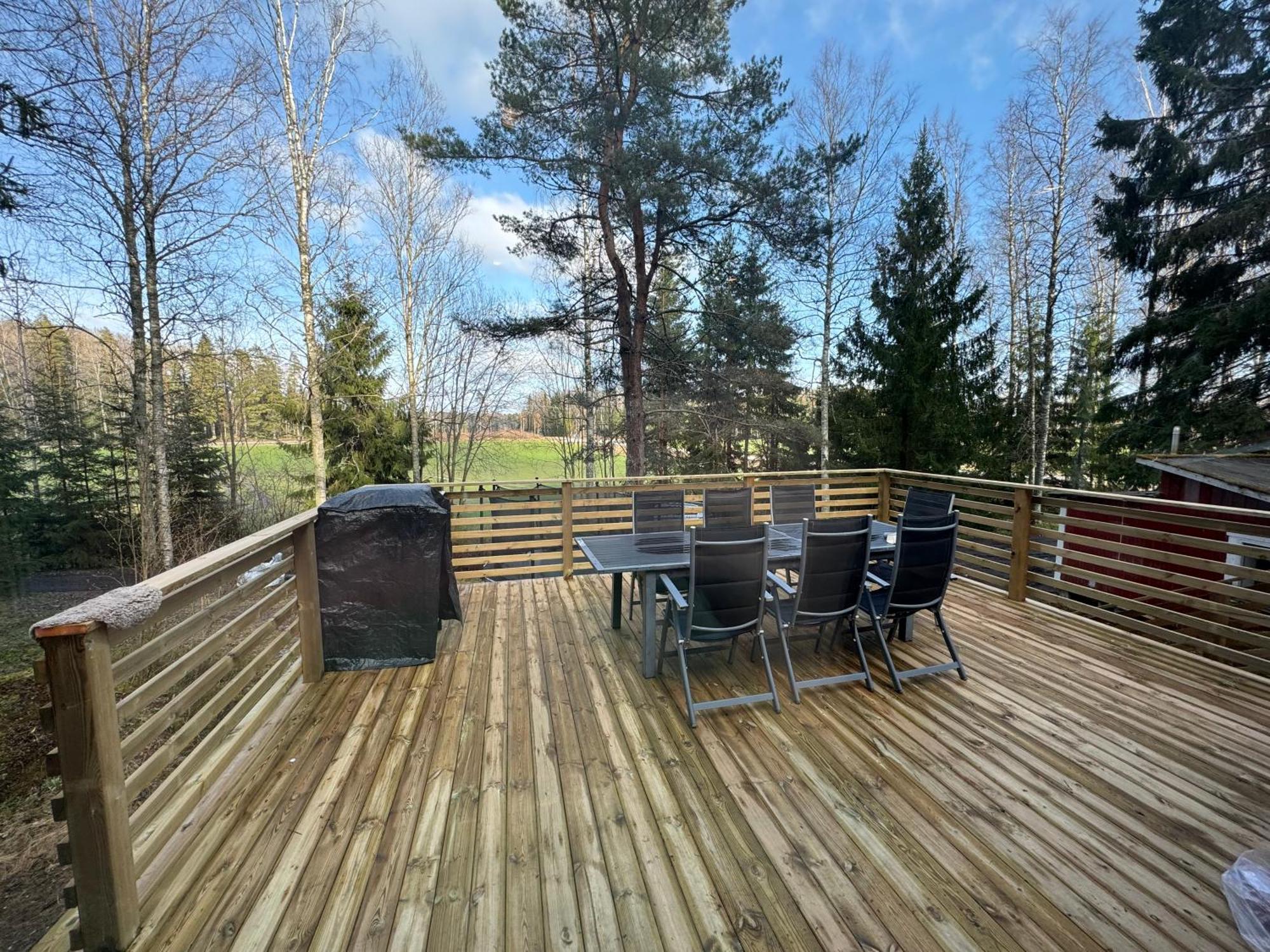 Mysig Stuga I Naevesta Örebro Exteriér fotografie