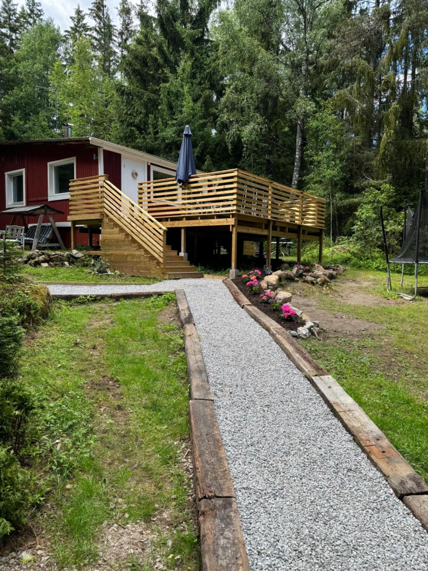 Mysig Stuga I Naevesta Örebro Exteriér fotografie